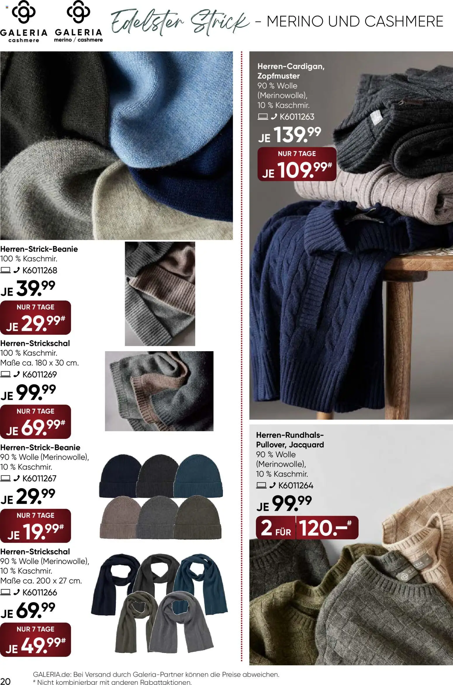 Galeria Karstadt Kaufhof Prospekt 	 – gültig ab 10.12.2025 | Seite: 20