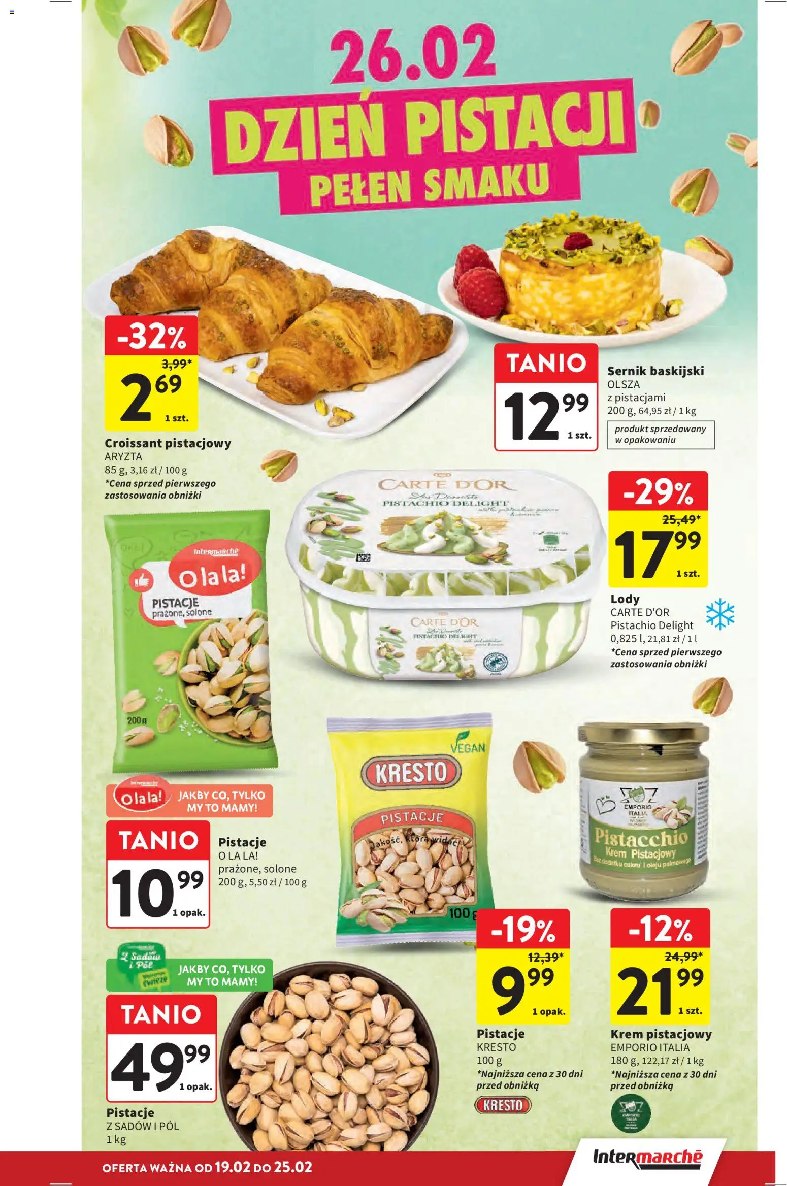 Intermarche Gazetka od 19.02.2026 | Strona: 29 | Produkty: Krem, Lody