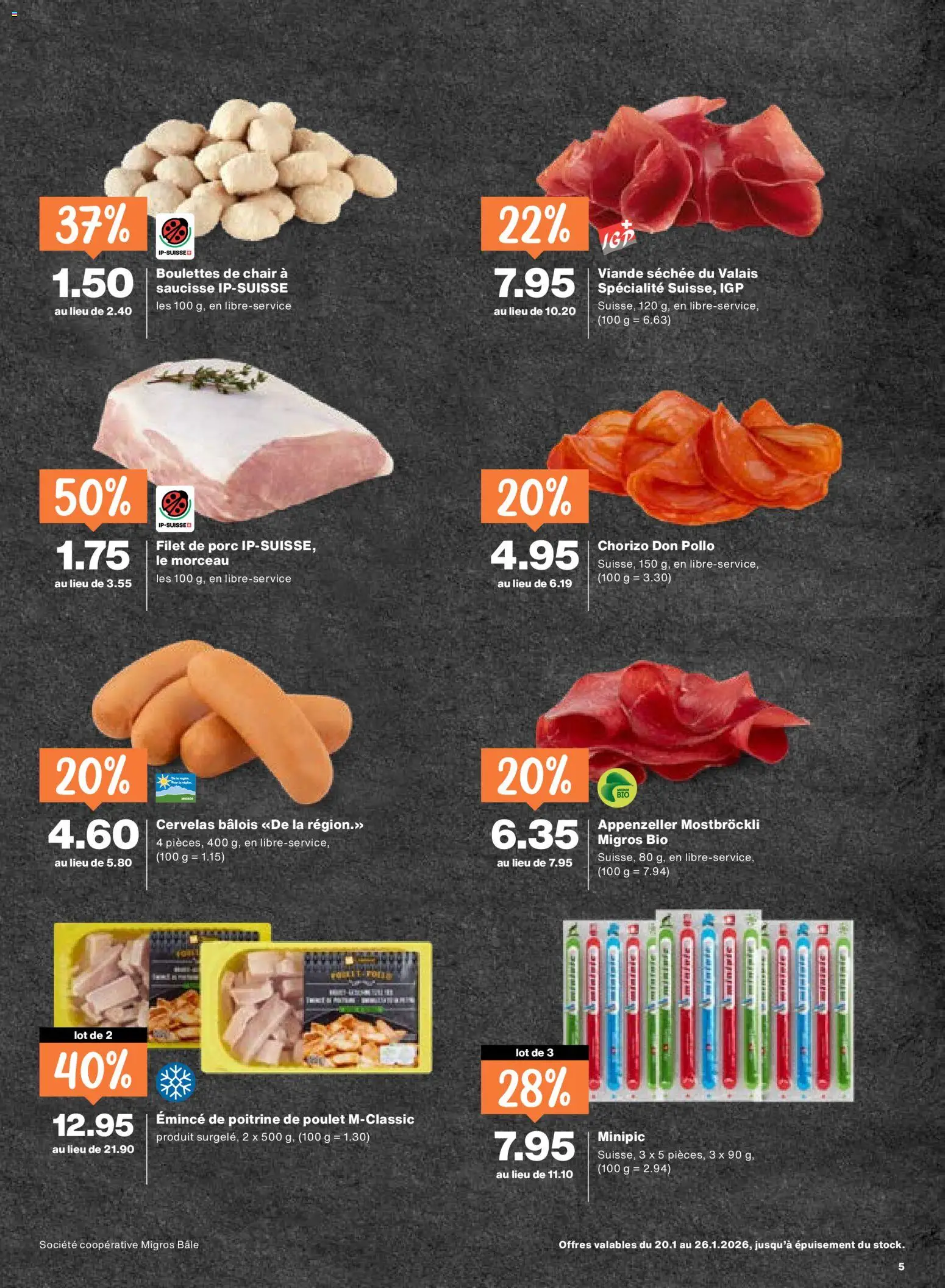 Migros Aktionen FR – gültig ab 20.01.2026 | Seite: 5