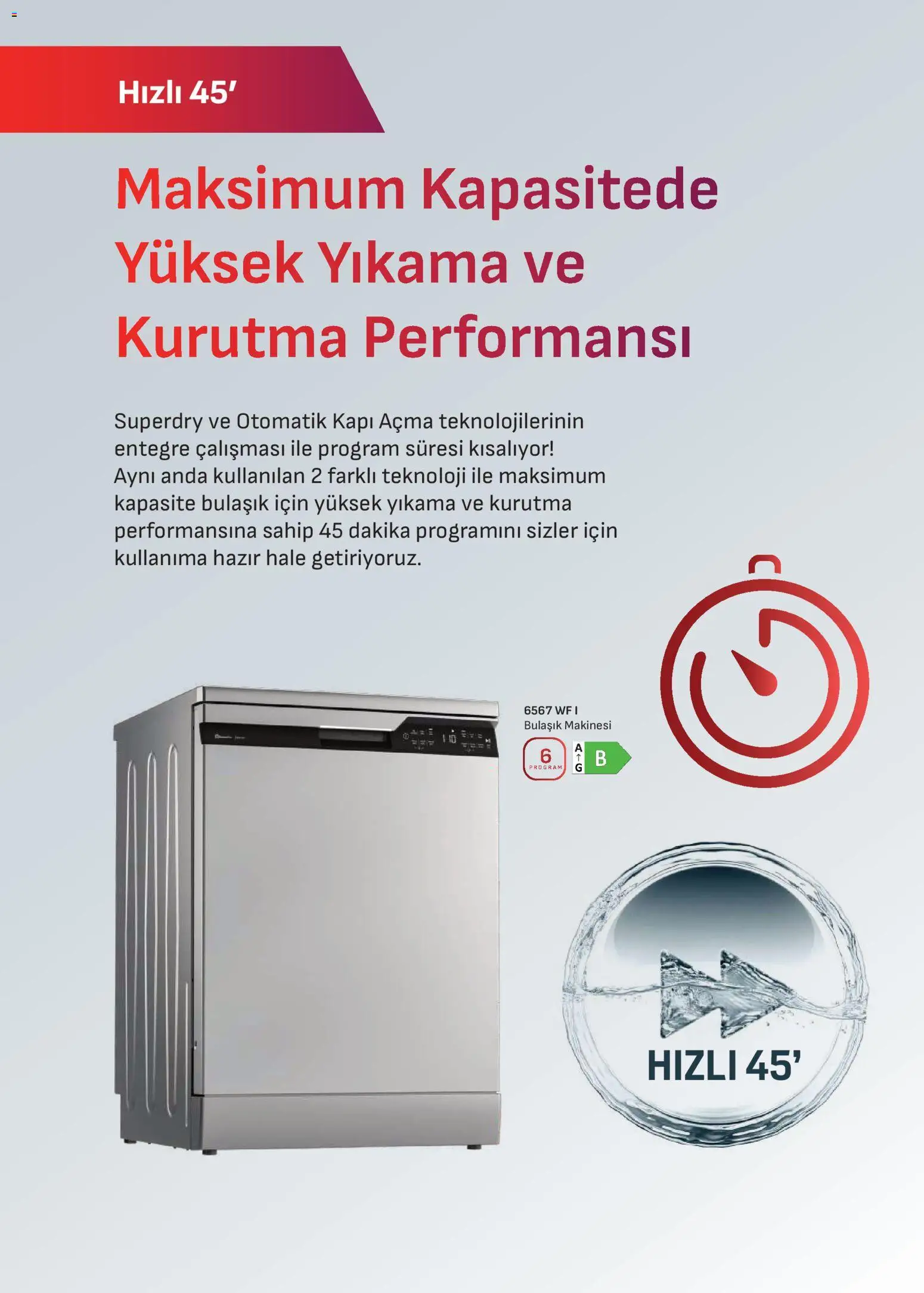 Arçelik Katalog - 01.02.2026 tarihinden itibaren geçerlidir | Sayfa: 34 | Ürünler: Bulaşık makinesi