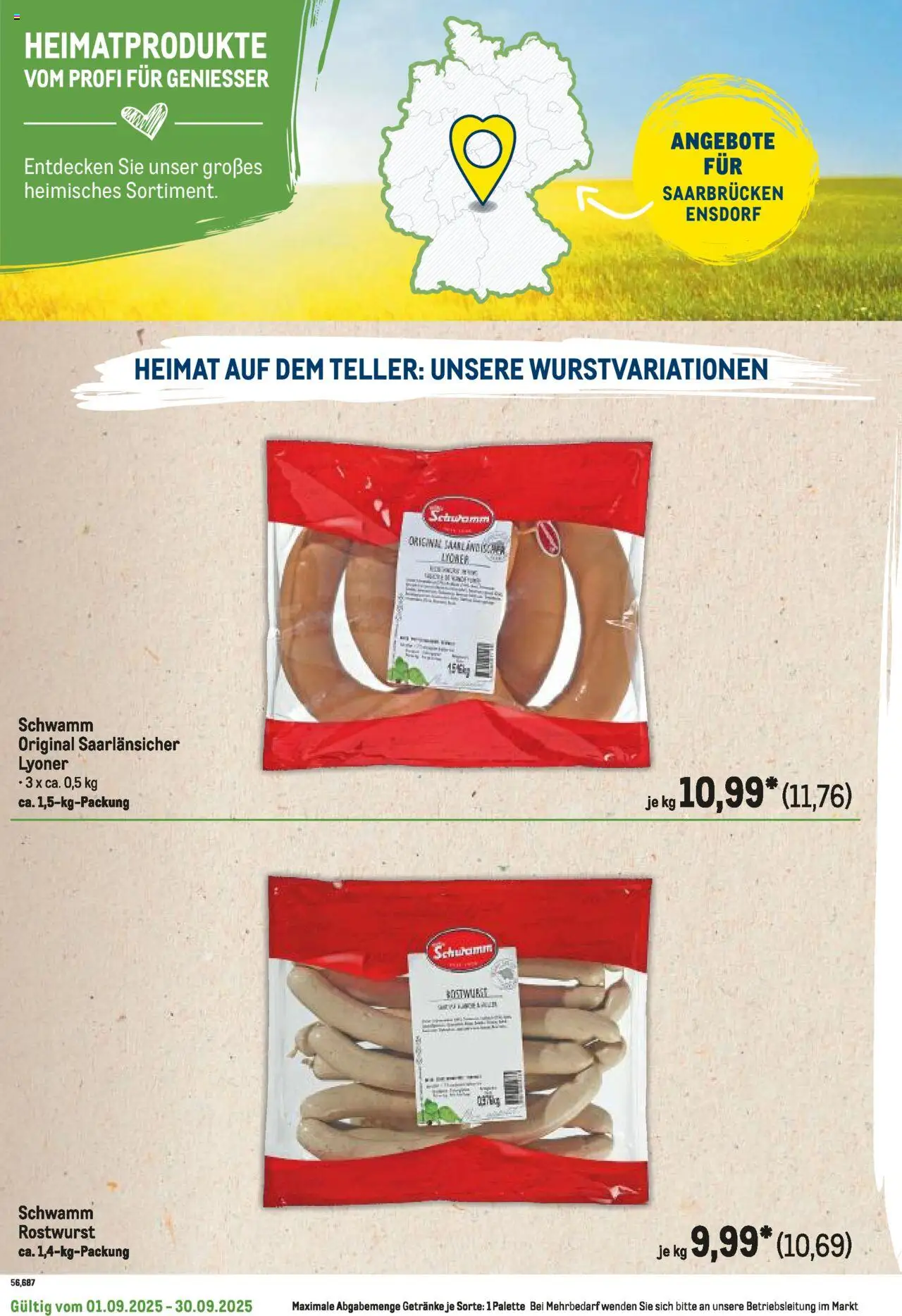 Metro Regionaler Flyer - gültig ab dem 01.09.2025 | Seite: 6