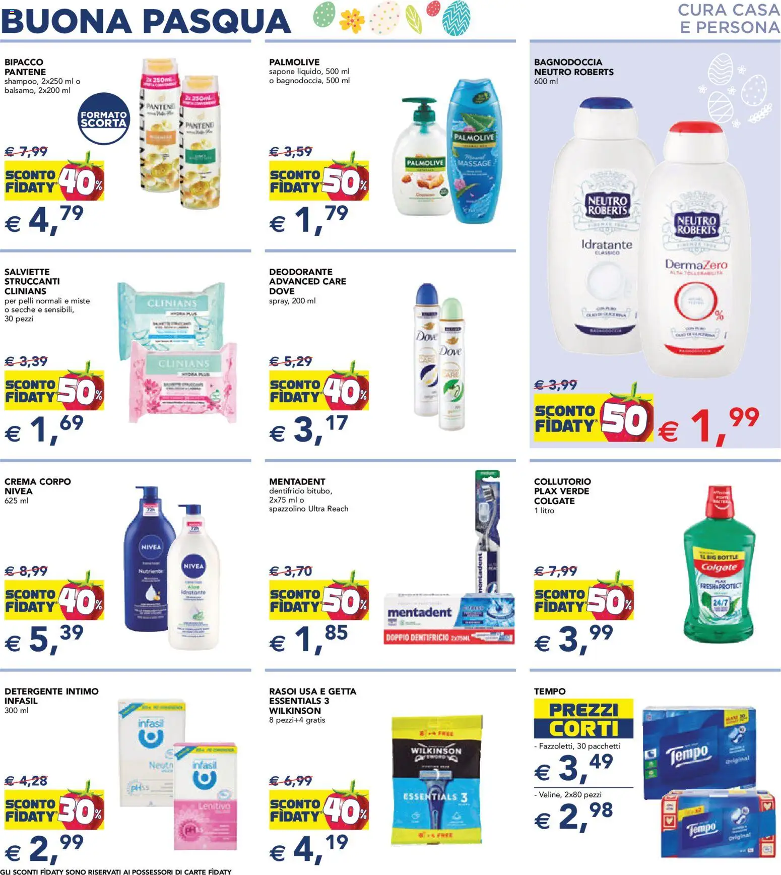 Volantino Esselunga S del 23.03.2026 | Pagina: 21 | Prodotti: Sapone, Dentifricio, Collutorio, Detergente intimo