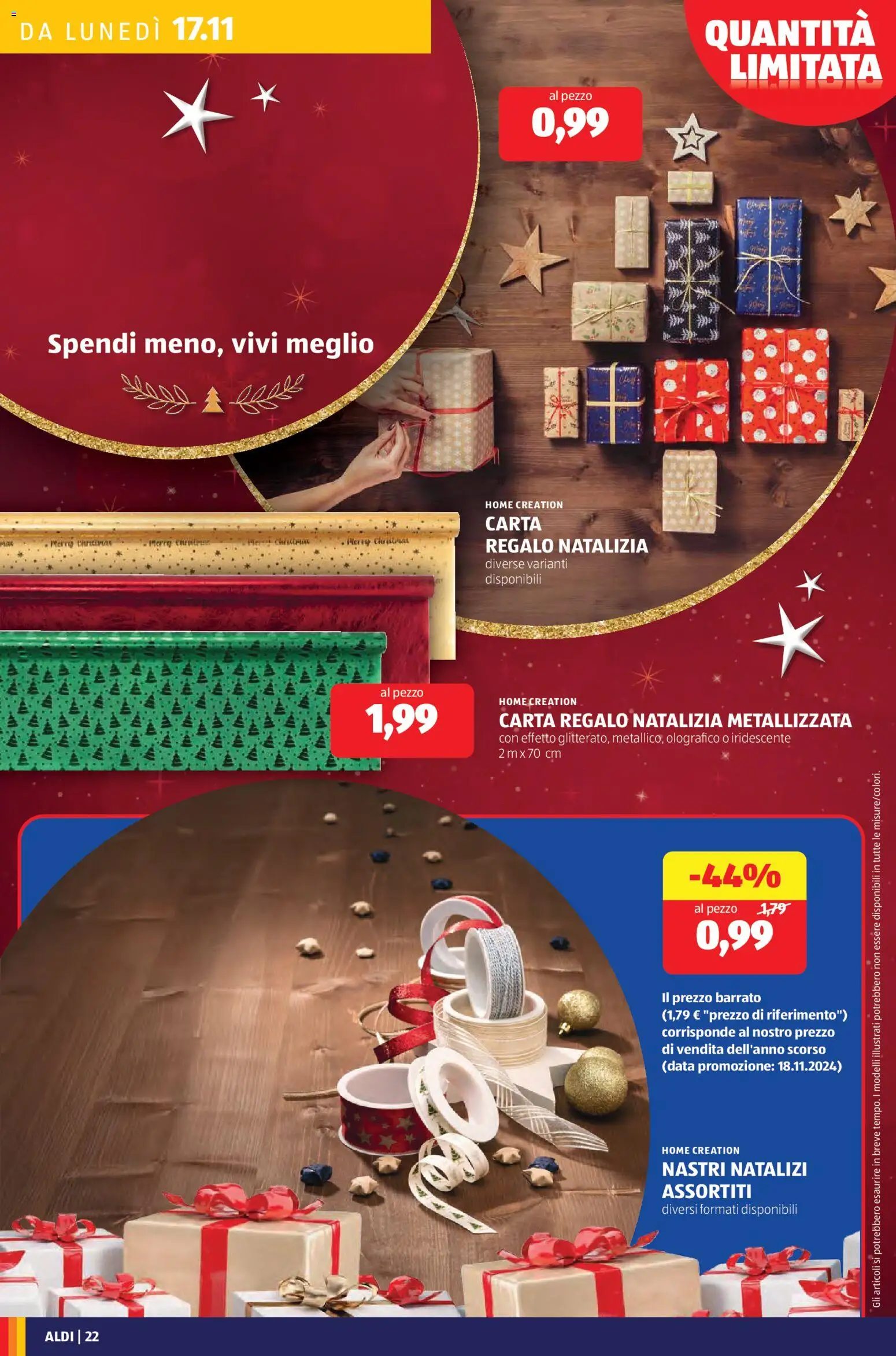 Volantino Aldi del 17.11.2025 | Pagina: 24 | Prodotti: Data