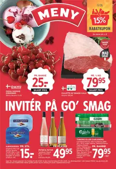 Eksempel på tilbudsavis Meny - Tilbudsavis fra butik Meny gyldig fra 01.08.2025