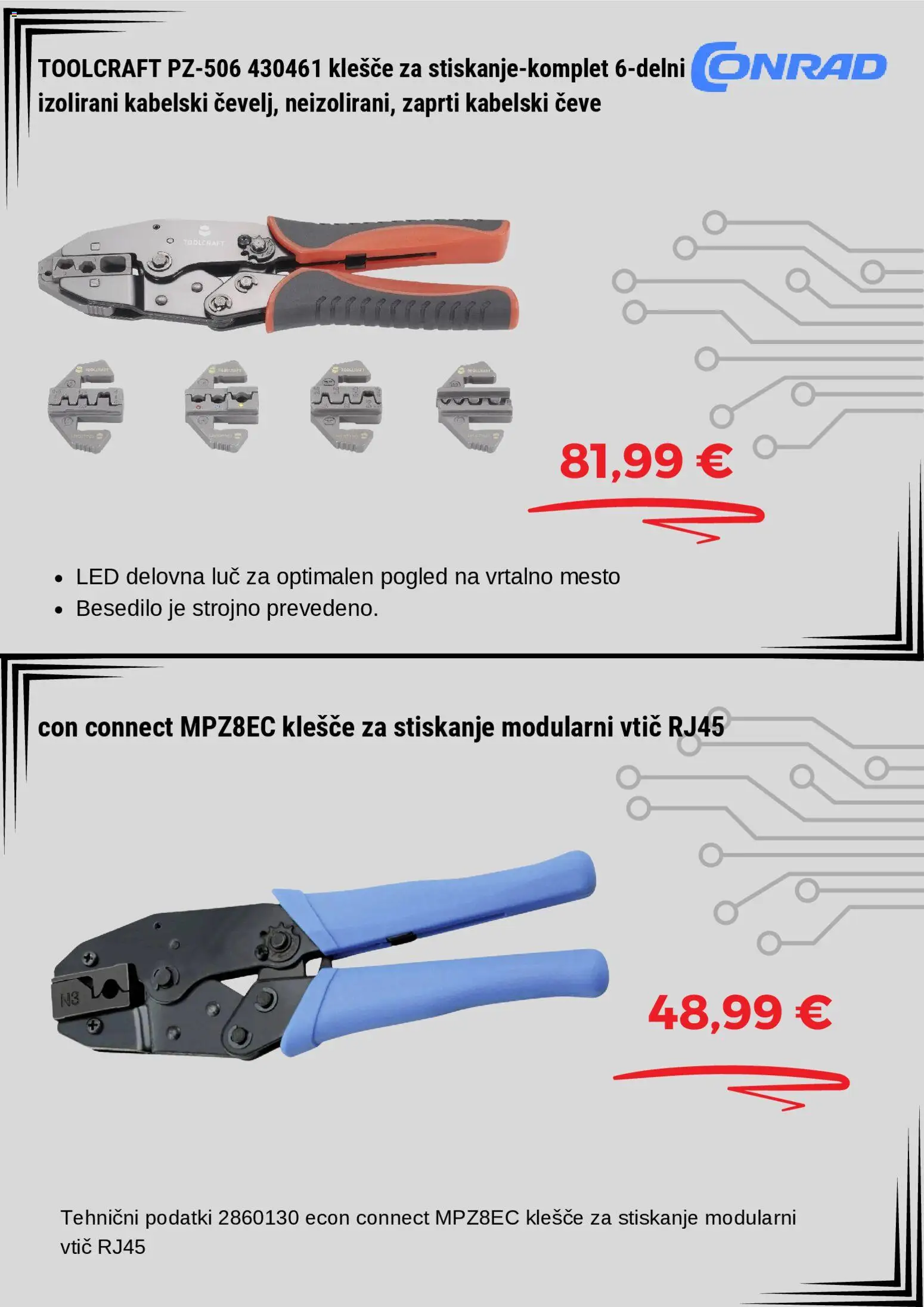 Novi Conrad katalog ponudbe – veljaven od 06.04.2026 | Stran: 3