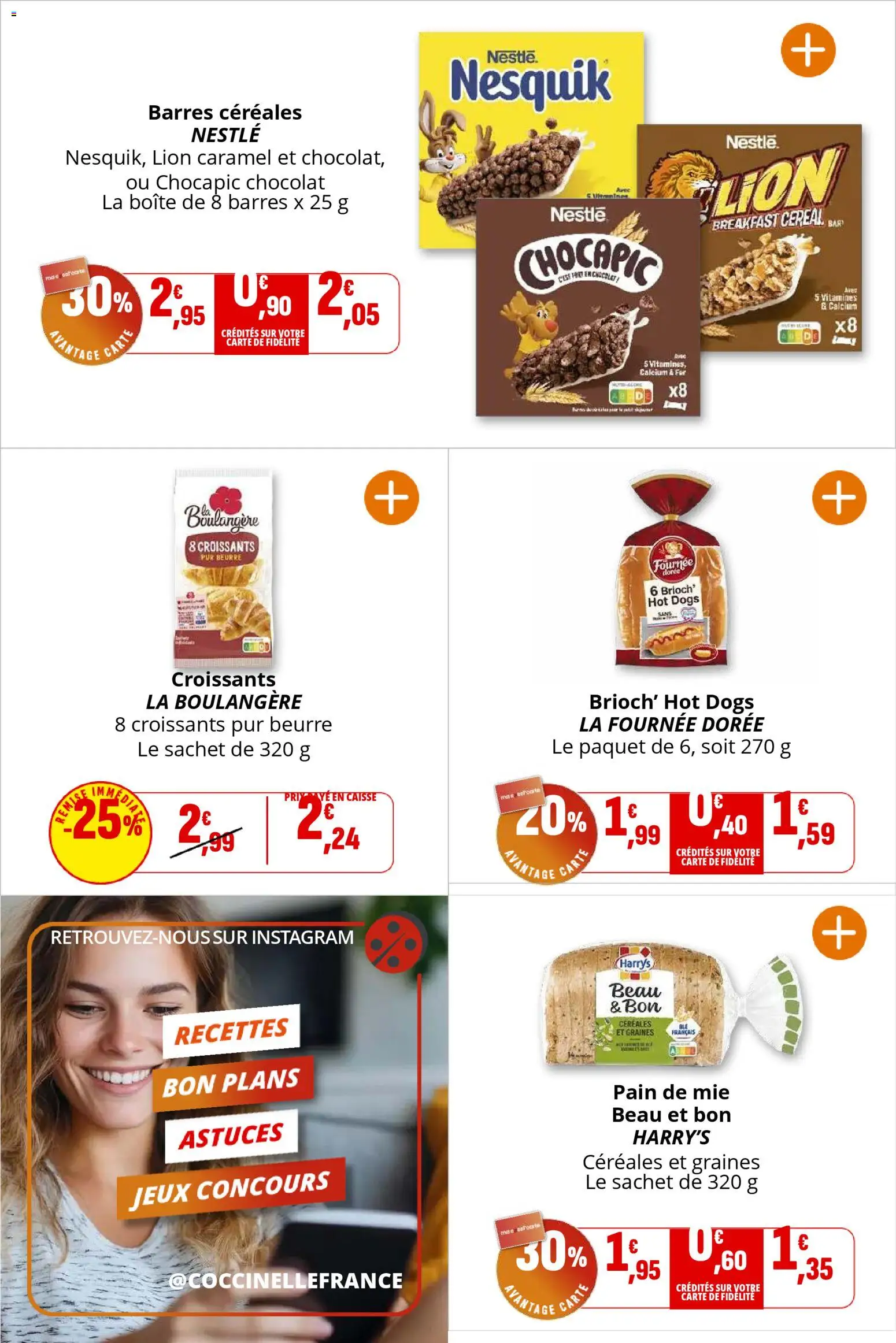 {H1} | Page: 19 | Produits: Pain de mie, Beurre, Pain, Jeux