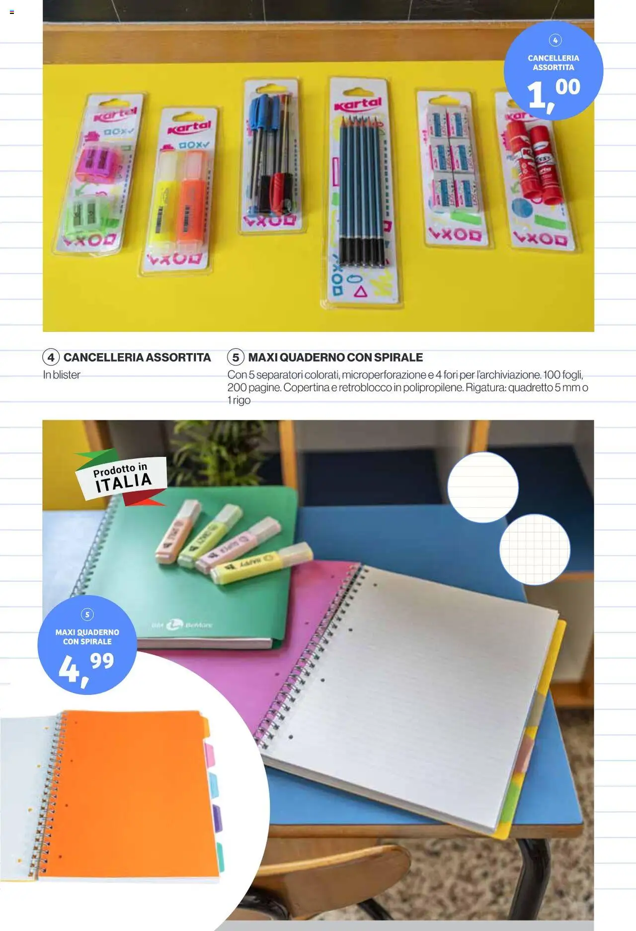 Volantino IN's del 25.08.2025 | Pagina: 3 | Prodotti: Quaderno