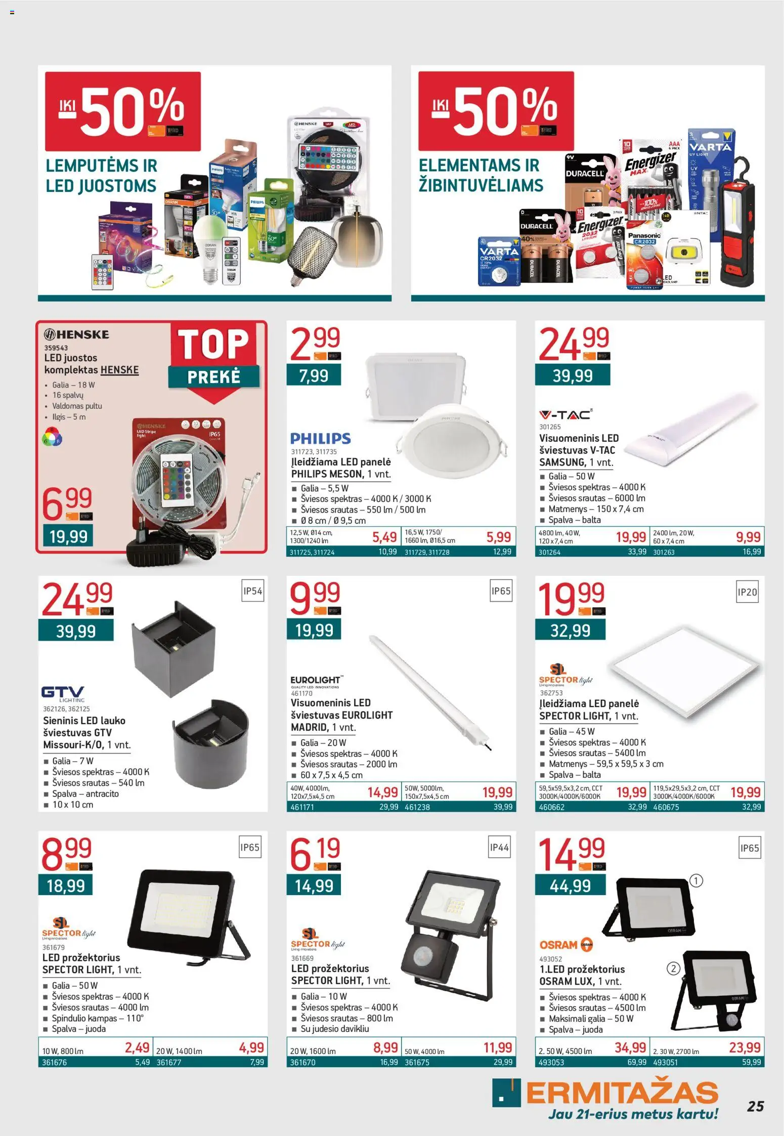 ERMITAŽAS akcijos nuo 01.12.2025 | Puslapis: 25