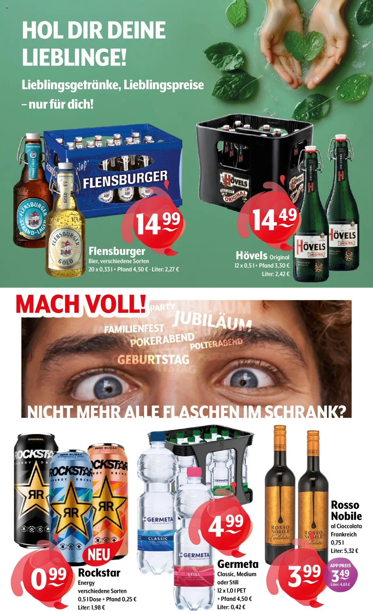 Getränke Hoffmann - Nordrhein - Westfalen – gültig ab 22.09.2025 | Seite: 11 | Produkte: Energy, Schrank, Rockstar, Flensburger
