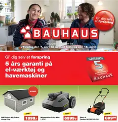 Bauhaus - Tilbudsavis gyldig fra 07.04.2026