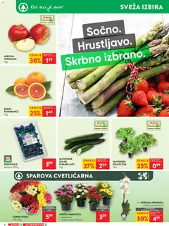 Spar katalog akcije – veljaven od 08.04.2026 | Stran: 8 | Izdelki: Šopek, Kos, Jabolka, Pomarance
