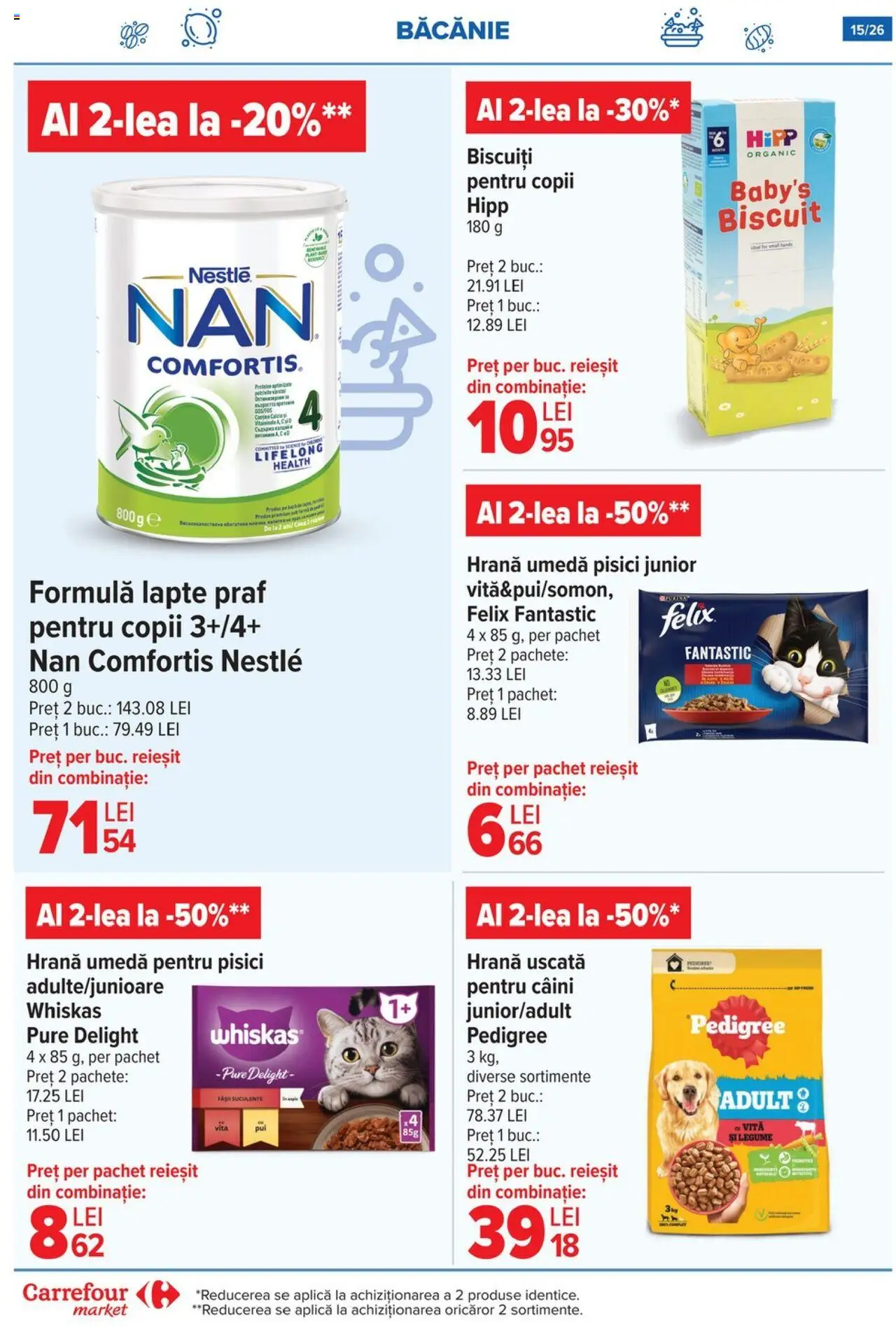 Carrefour catalog - Market – valabil de la 03.09.2025 | Pagină: 16 | Produse: Lapte praf, Masaüstü kılıfı, Cadă, Lapte