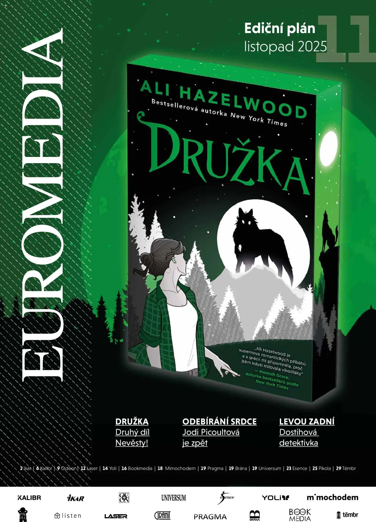 Knižní klub leták - listopad 2025 od 01.11.2025 | Strana: 1 | Produkty: Pikola