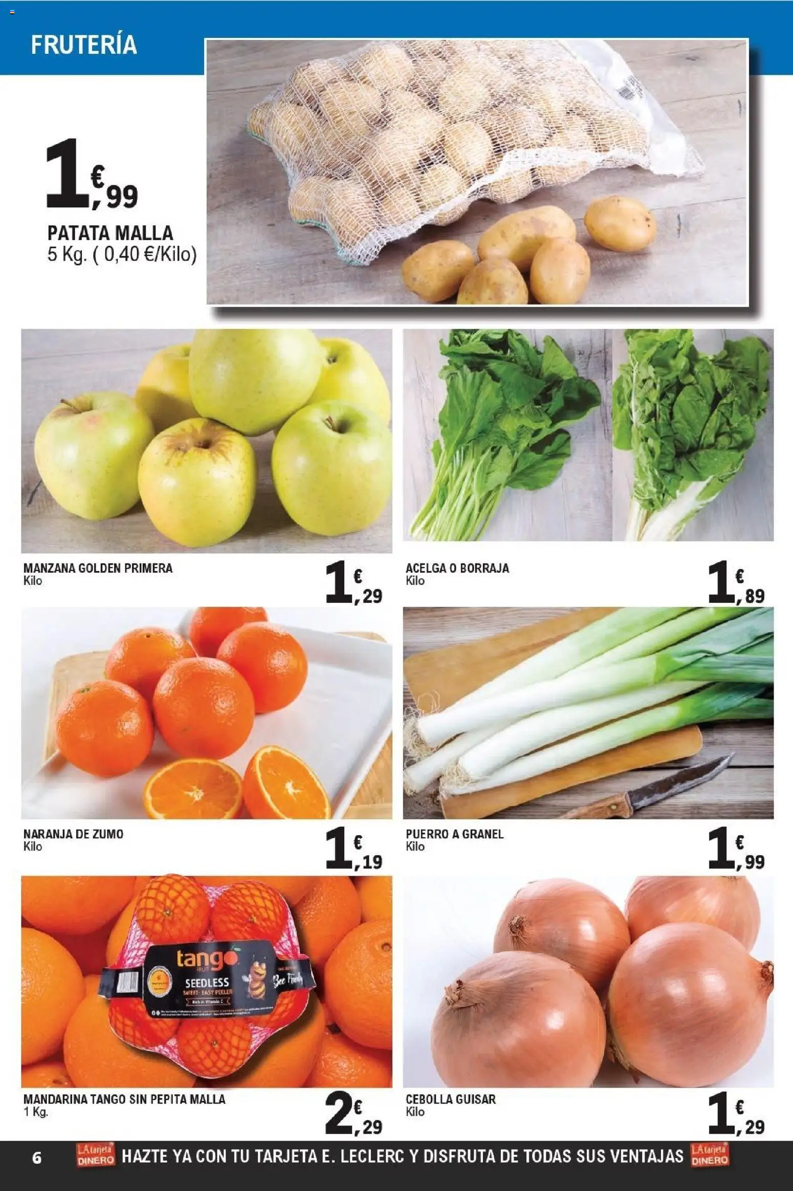 E.Leclerc -Tarjetazo │ válido desde el 18.03.2026 | Página: 6 | Productos: Ροζ πιπέρι, Manzana, Παγωμένο τσάι