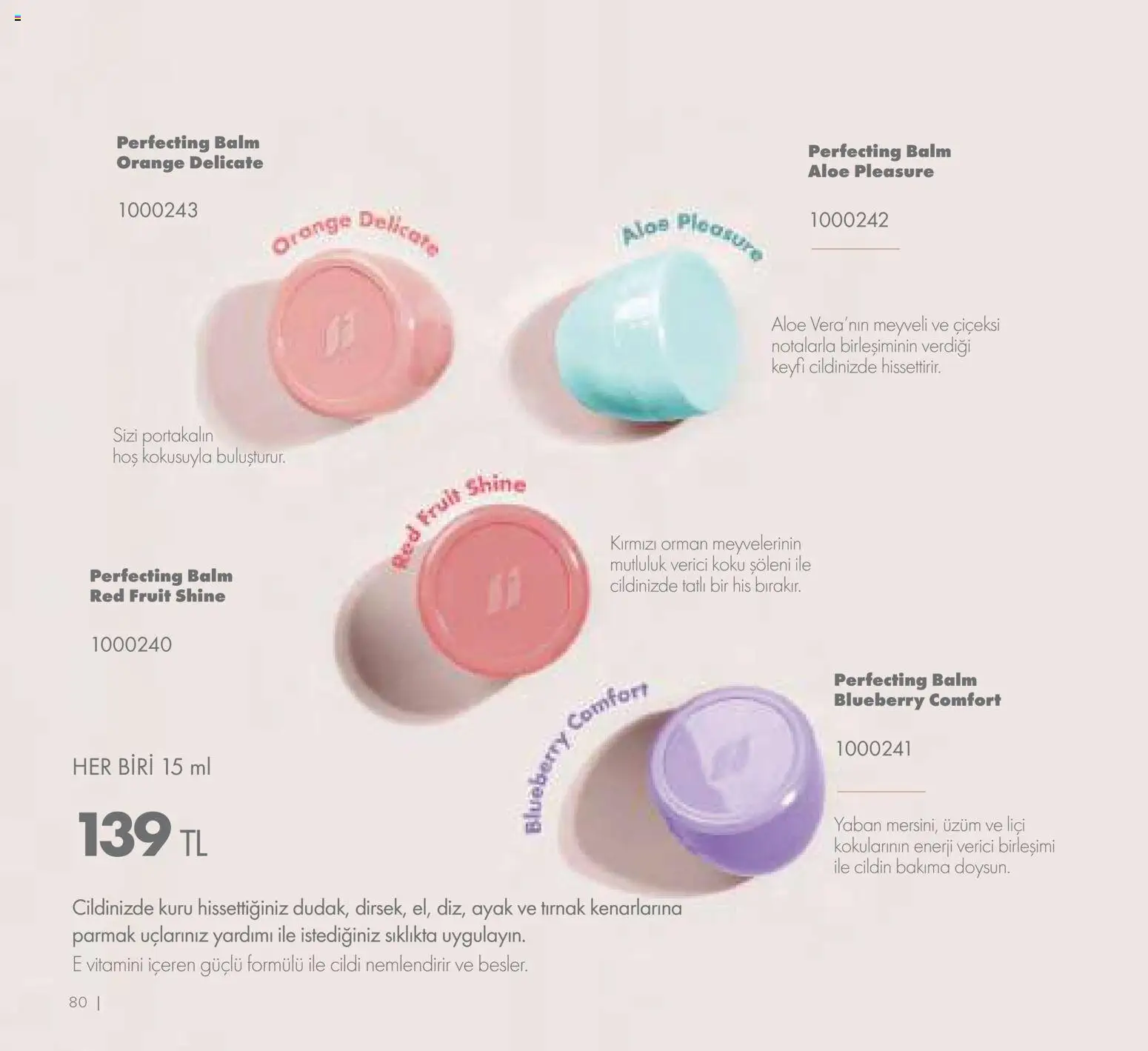 Farmasi Katalog - 01.11.2025 tarihinden itibaren geçerlidir | Sayfa: 80