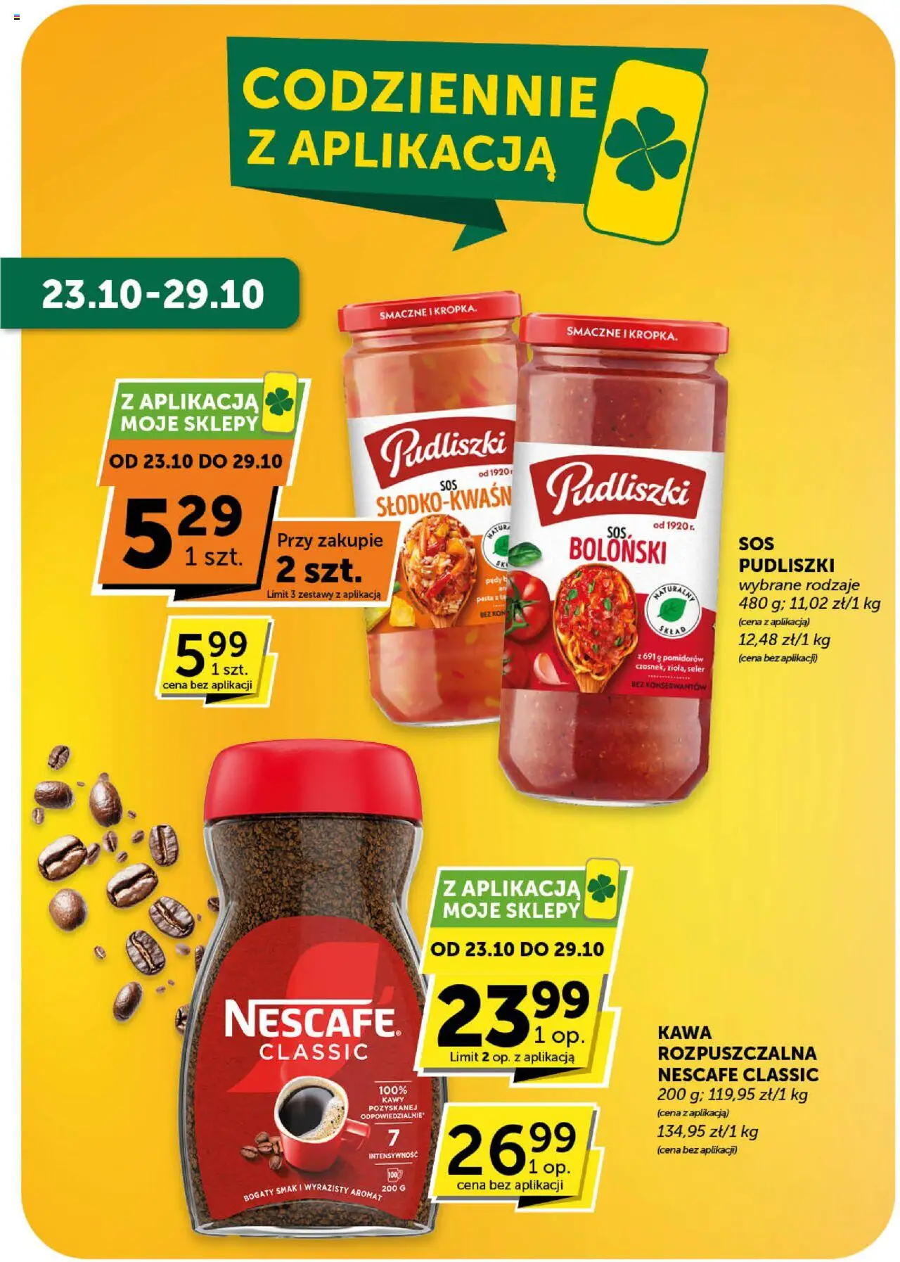 Euro Sklep Gazetka - Market od 16.10.2025 | Strona: 3 | Produkty: Nescafe, Kawa