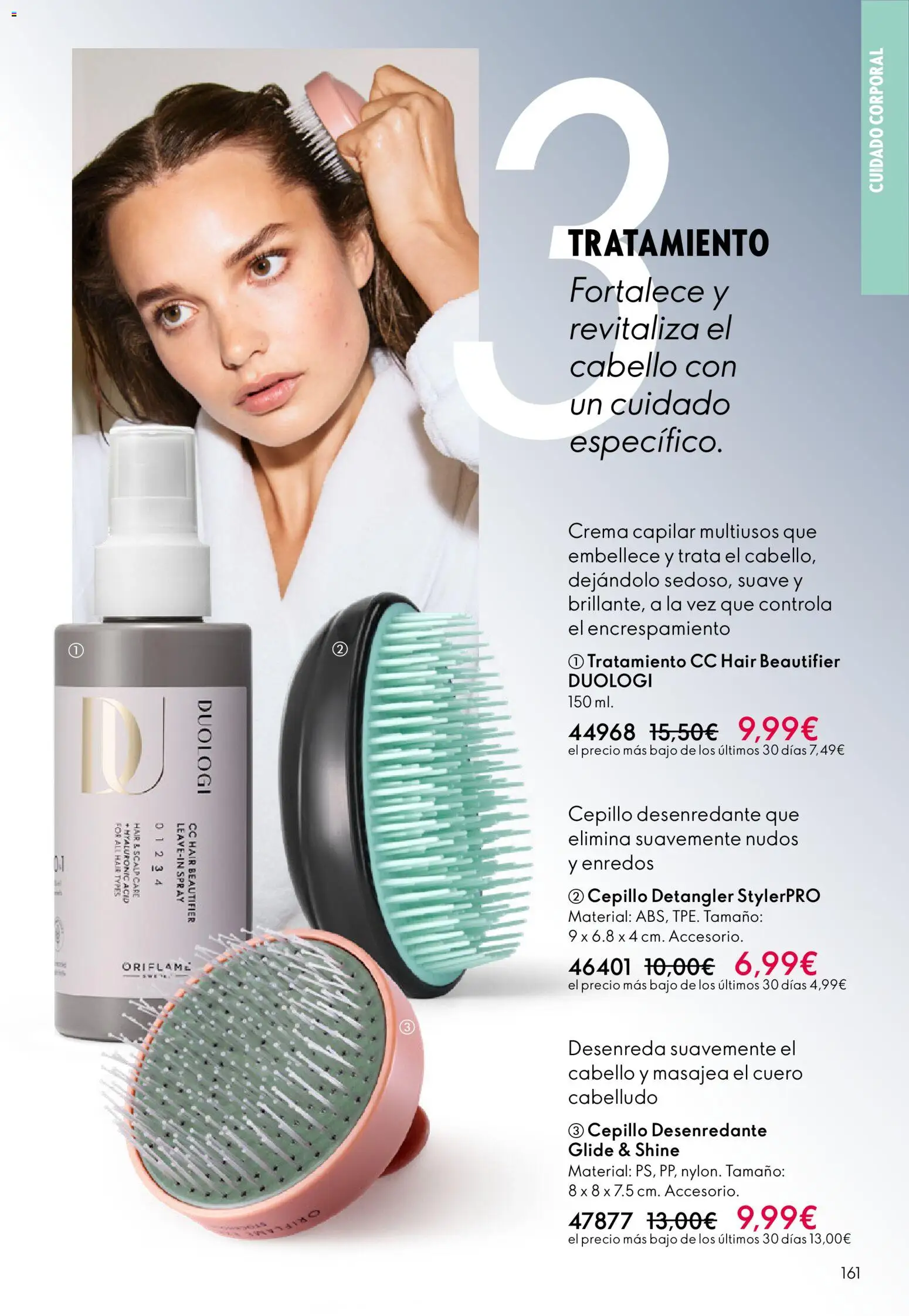 Oriflame - Catálogo Campaña 3 │ válido desde el 18.02.2026 | Página: 161 | Productos: Cepillo, Crema