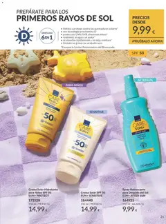Vista previa Crema Solar Hidratante para Niños SPF 50 SUN+ PROTECT, Moisturising Sun Cream SPF 50 for kids válido desde el 01.04.2026 | Página: 200 | Productos: Crema