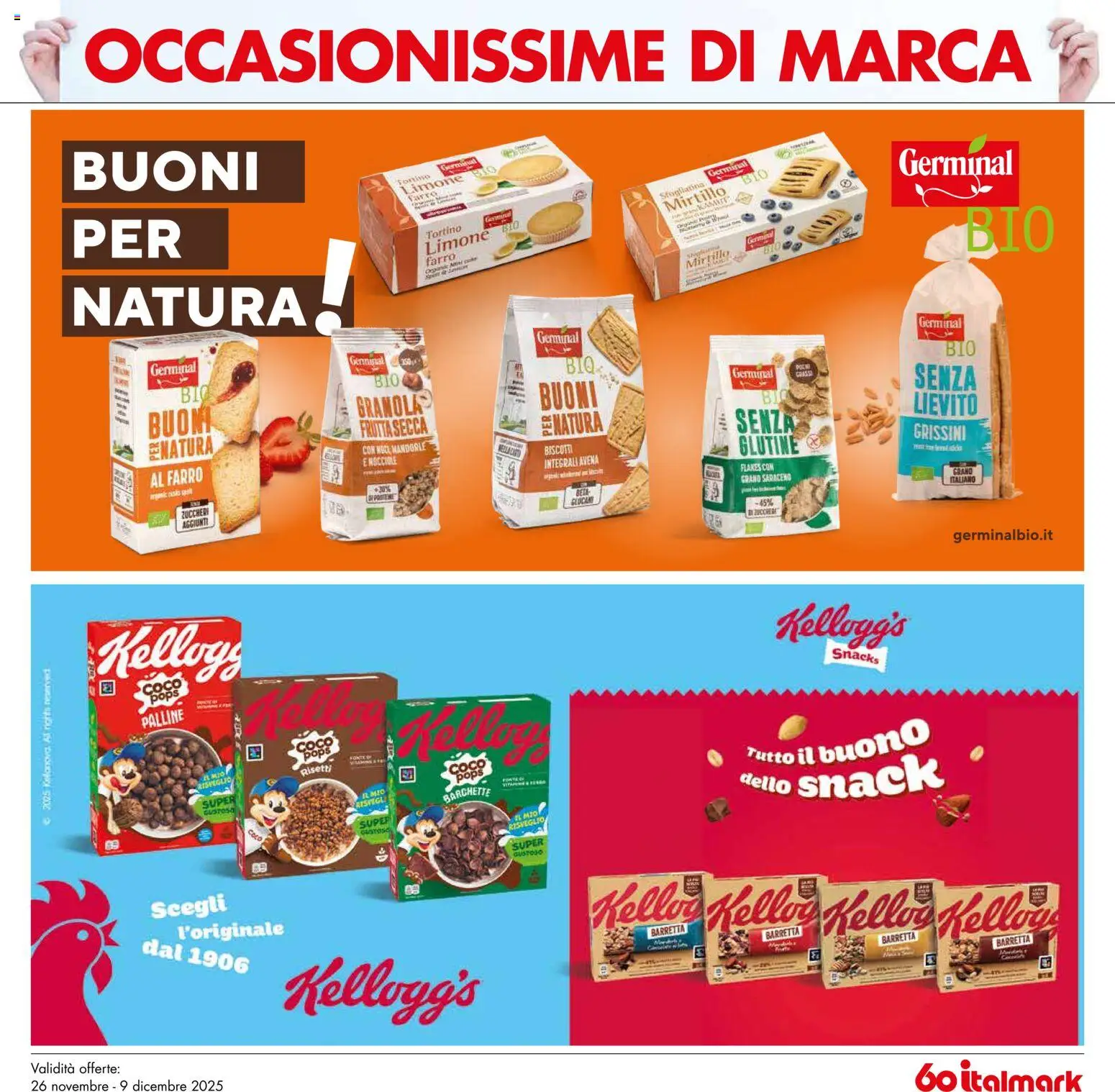 Volantino Italmark del 26.12.2025 | Pagina: 7 | Prodotti: Frutta, Limone, Mandorle, Farro