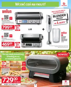 Pogląd oferty "Selgros cash&carry gazetka - Majówka czas start" - ważna od 23.04.2026 | Strona: 8 | Produkty: Grill, Ruszt, Blender, Tefal