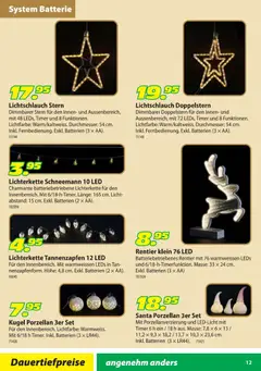 Landi Aktionen Weihnachtsbeleuchtung ab 24.10.2025 gültig | Seite: 12 | Produkte: Batterie