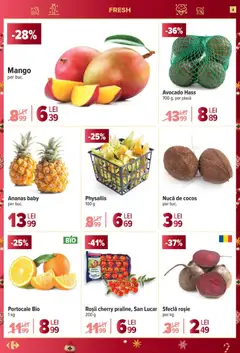 Ofertele Carrefour valabile de la 10.12.2025 | Pagină: 4 | Produse: Portocale, Roșii, Mango, Sfeclă