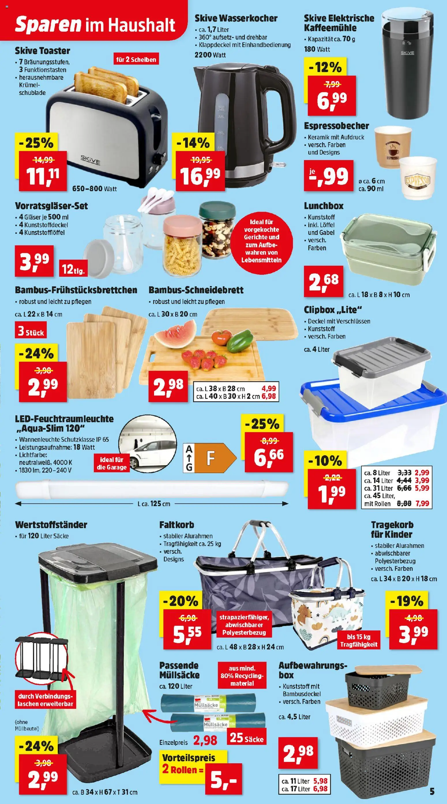 Thomas Philipps Flugblatt gültig ab 26.01.2026 | Seite: 5 | Produkte: Wasserkocher, Toaster