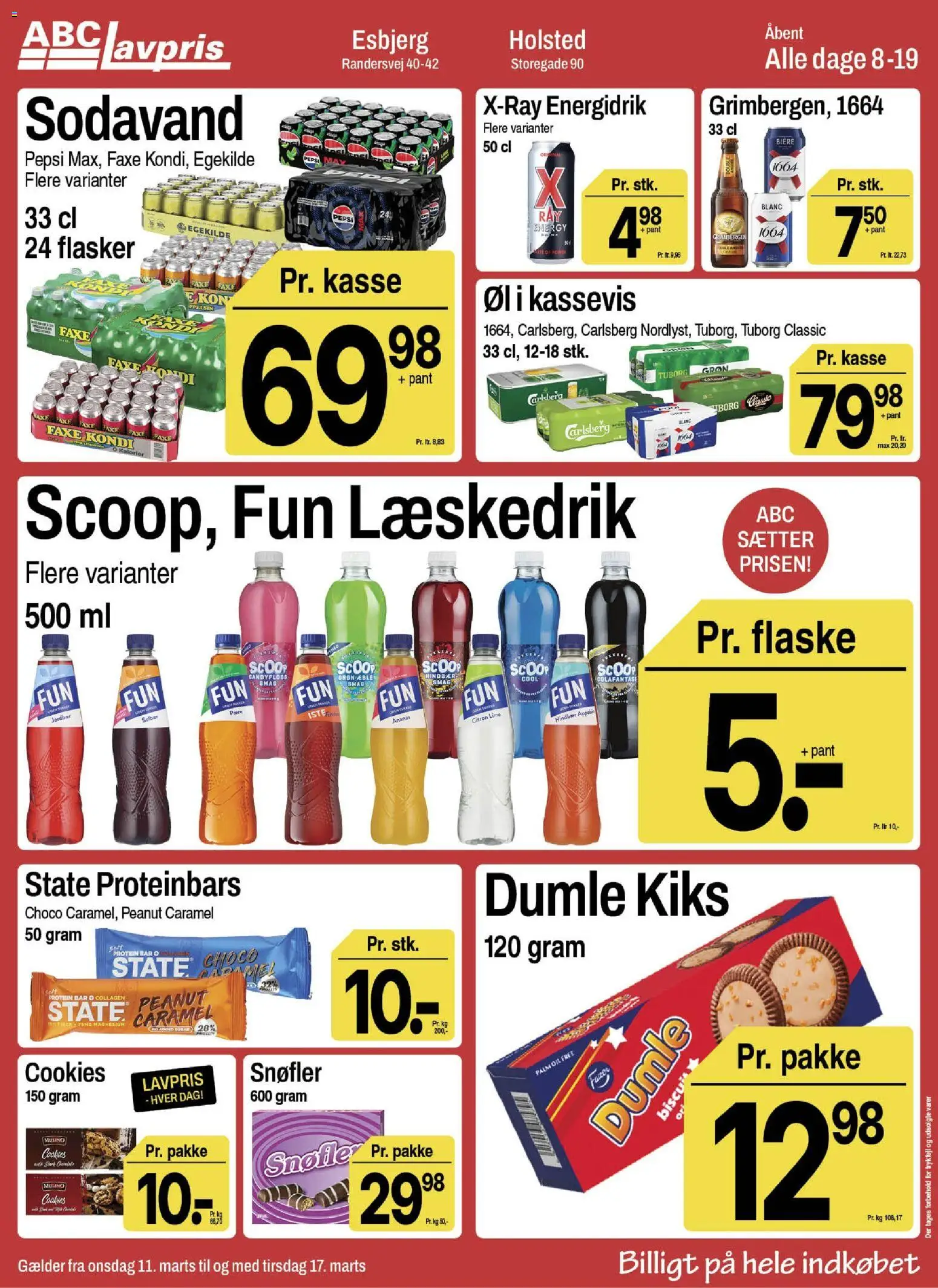 Abc Lavpris tilbudsavis – gyldig fra 11.03.2026 | Side: 9 | Produkter: Ananas, Lime, Collagen, Pepsi