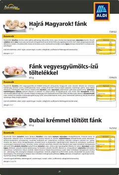 Aldi akciós ujság - amely érvényes a következő dátumtól: 26.08.2024 | Oldal: 29 | Termékek: Sárgarépa, Fehérje, Csokoládé, Só