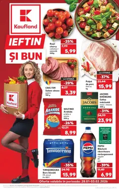 Ofertele Kaufland valabile de la 28.01.2026