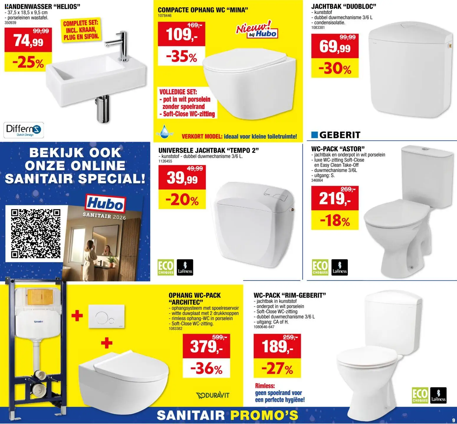 {H1} | Pagina: 9 | Producten: Wc, Pot