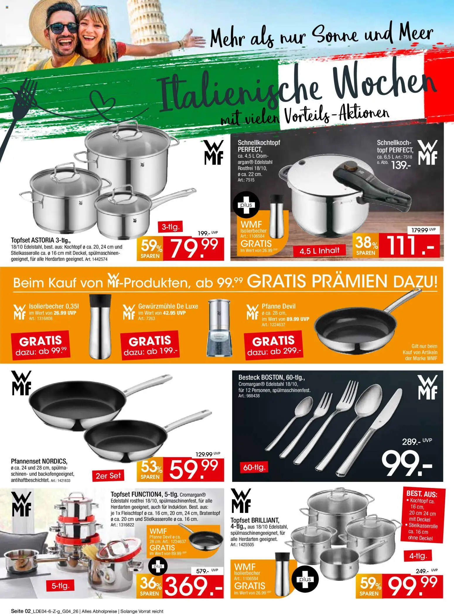 Zurbrüggen Italienische Wochen – gültig ab 11.04.2026 | Seite: 2