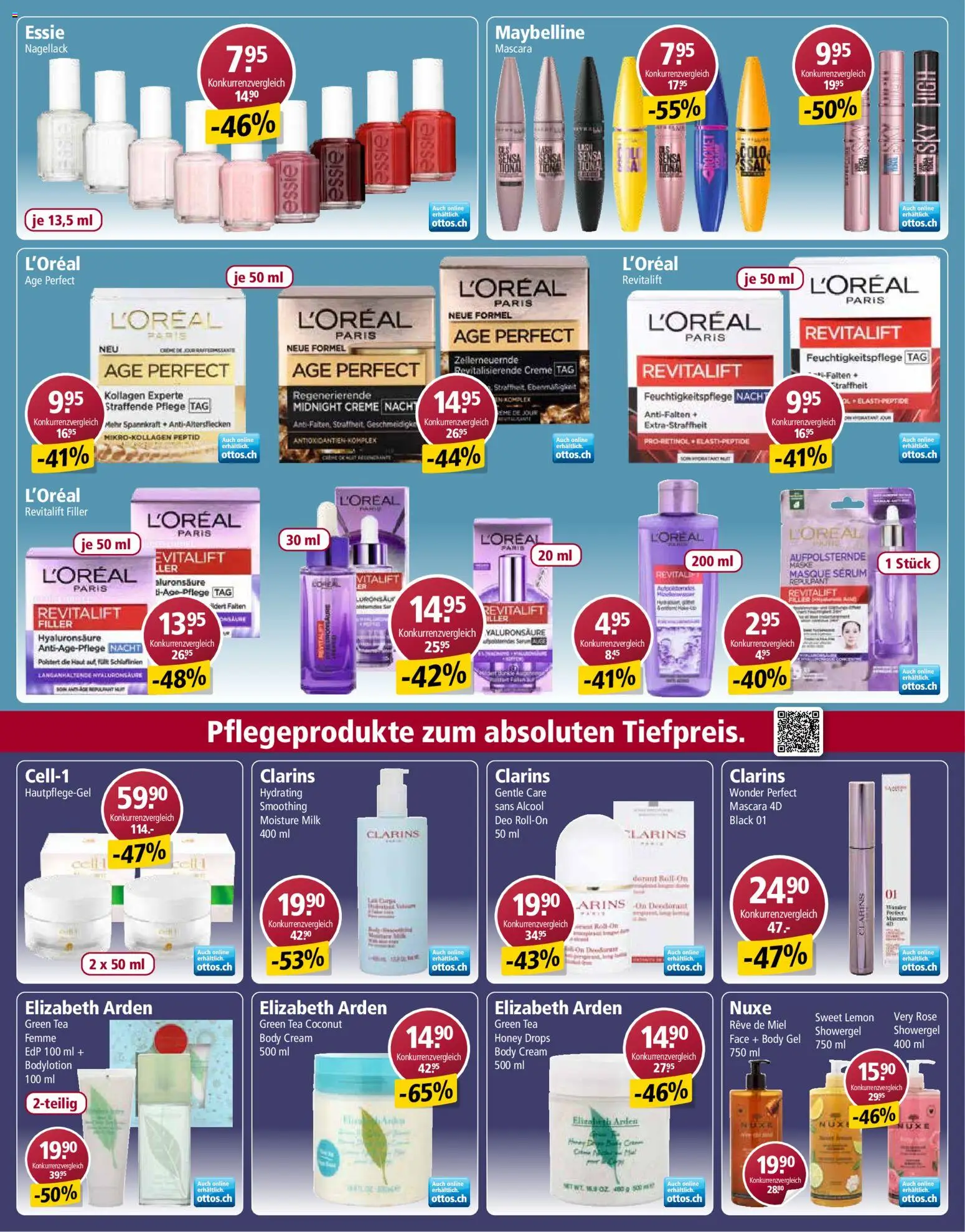 Otto's aktionen Marken Spezial – gültig ab 23.03.2026 | Seite: 8 | Produkte: Serum, Maske, Nagellack, Mascara