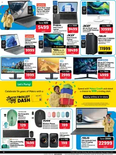 Makro - Electronics Specials │ valid from 28.07.2025 | Page: 10 | Products: Monitor, Mouse, Keyboard, Speaker