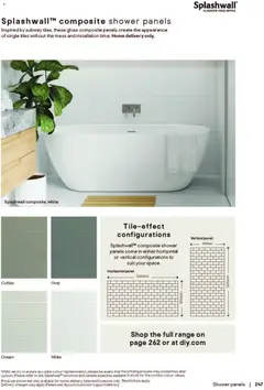 Preview of B&Q - Bathrooms valid from 16.12.2025 | Page: 247