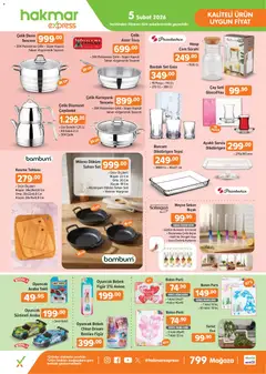05.02.2026 tarihinden itibaren geçerli olan Hakmar Express kataloğu önizlemesi