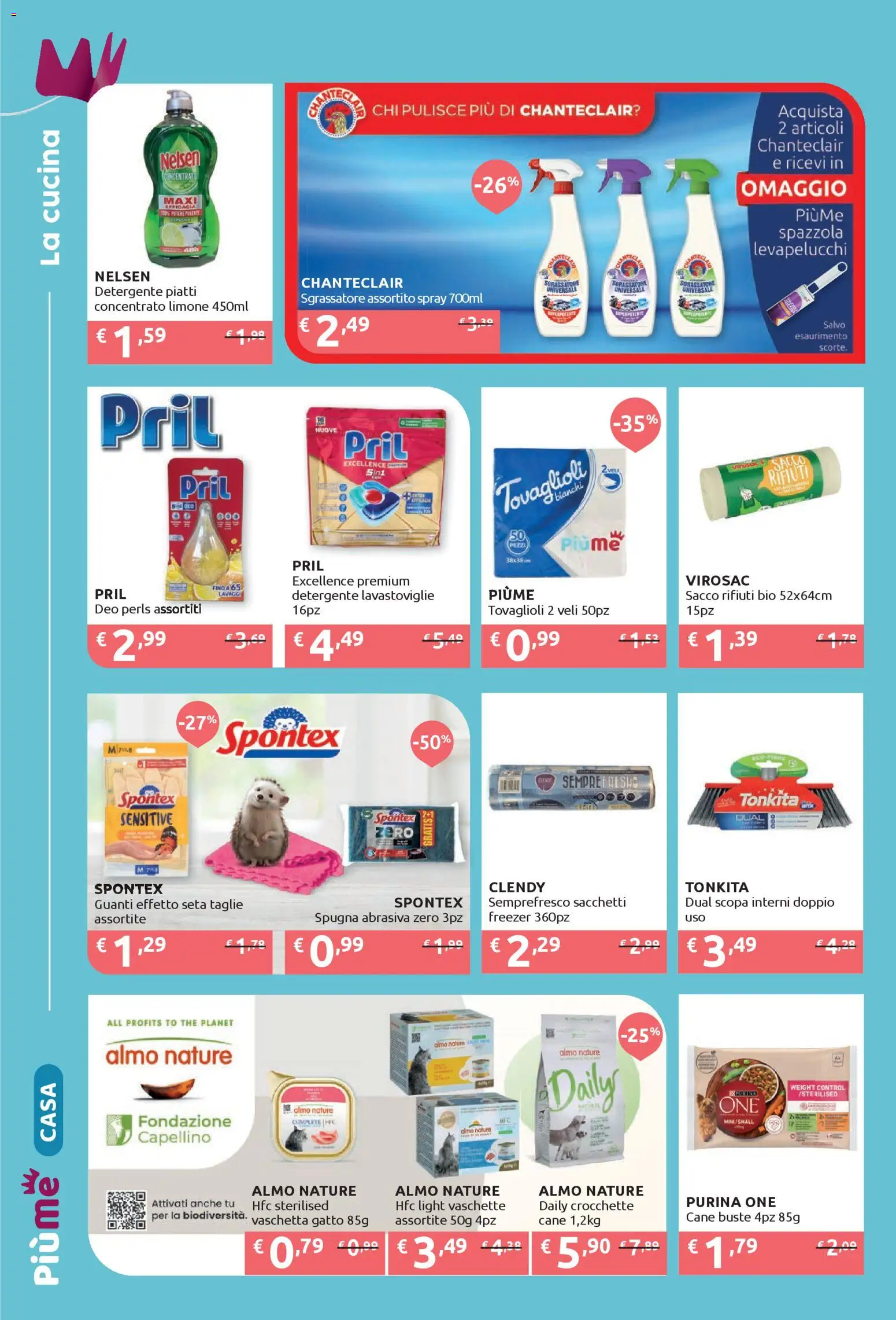 Volantino IperSoap del 26.01.2026 | Pagina: 6 | Prodotti: Spazzola, Crocchette, The, Scopa