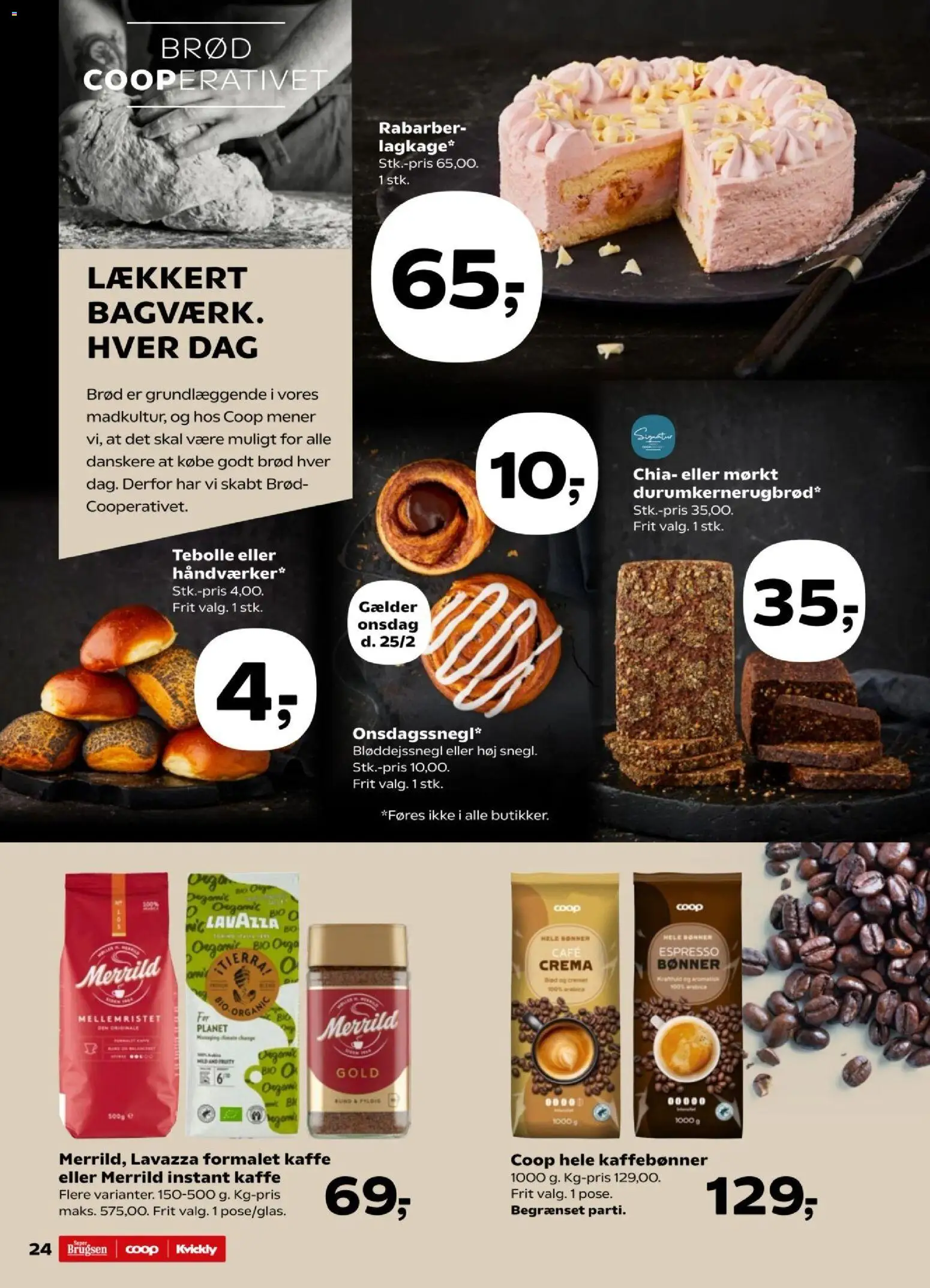 Kvickly tilbudsavis – gyldig fra 20.02.2026 | Side: 26 | Produkter: Rabarber, Kaffe, Bønner, Instant Kaffe