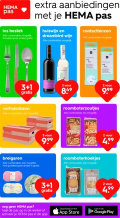 Hema folder / publicité - Voorbeeld van een folder van Hema, geldig van 23.03.2026 | Pagina: 41 | Producten: Wijn, Roomboter