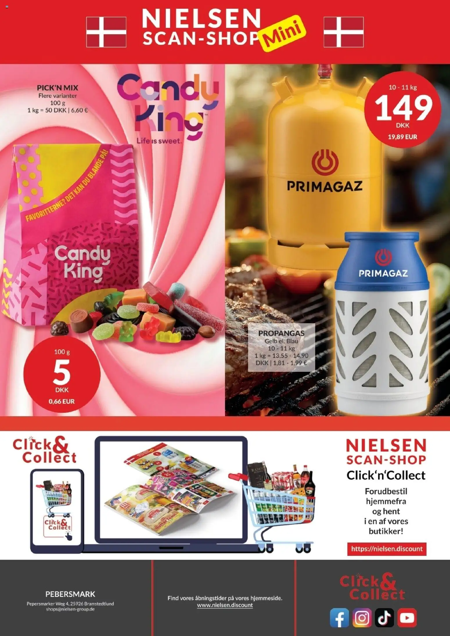 Nielsen Discount tilbudsavis – gyldig fra 10.04.2026 | Side: 10 | Produkter: Is