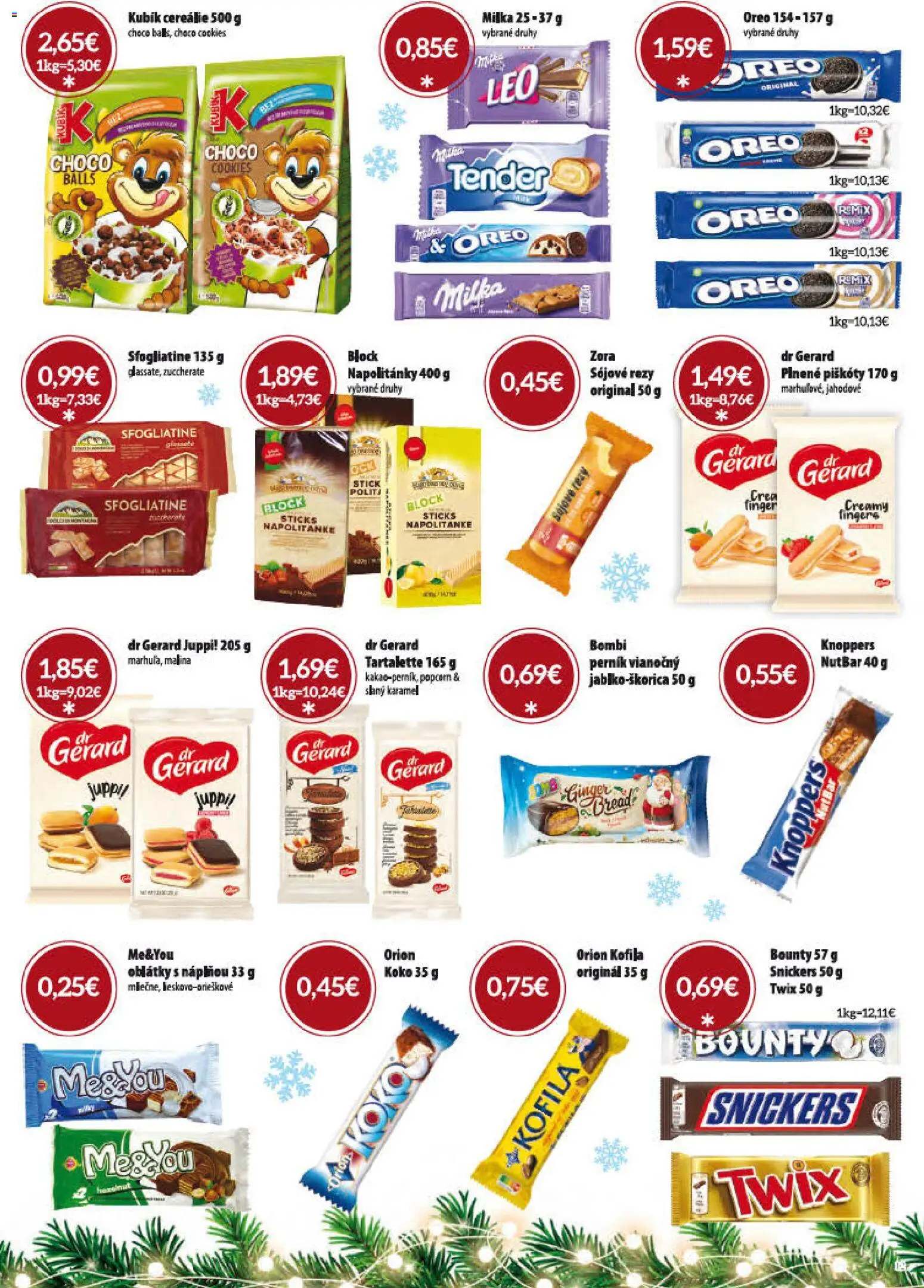 Nové CBA Verex akcie – leták je platný od 01.12.2025 | Strana: 12 | Produkty: Cereálie, Milka