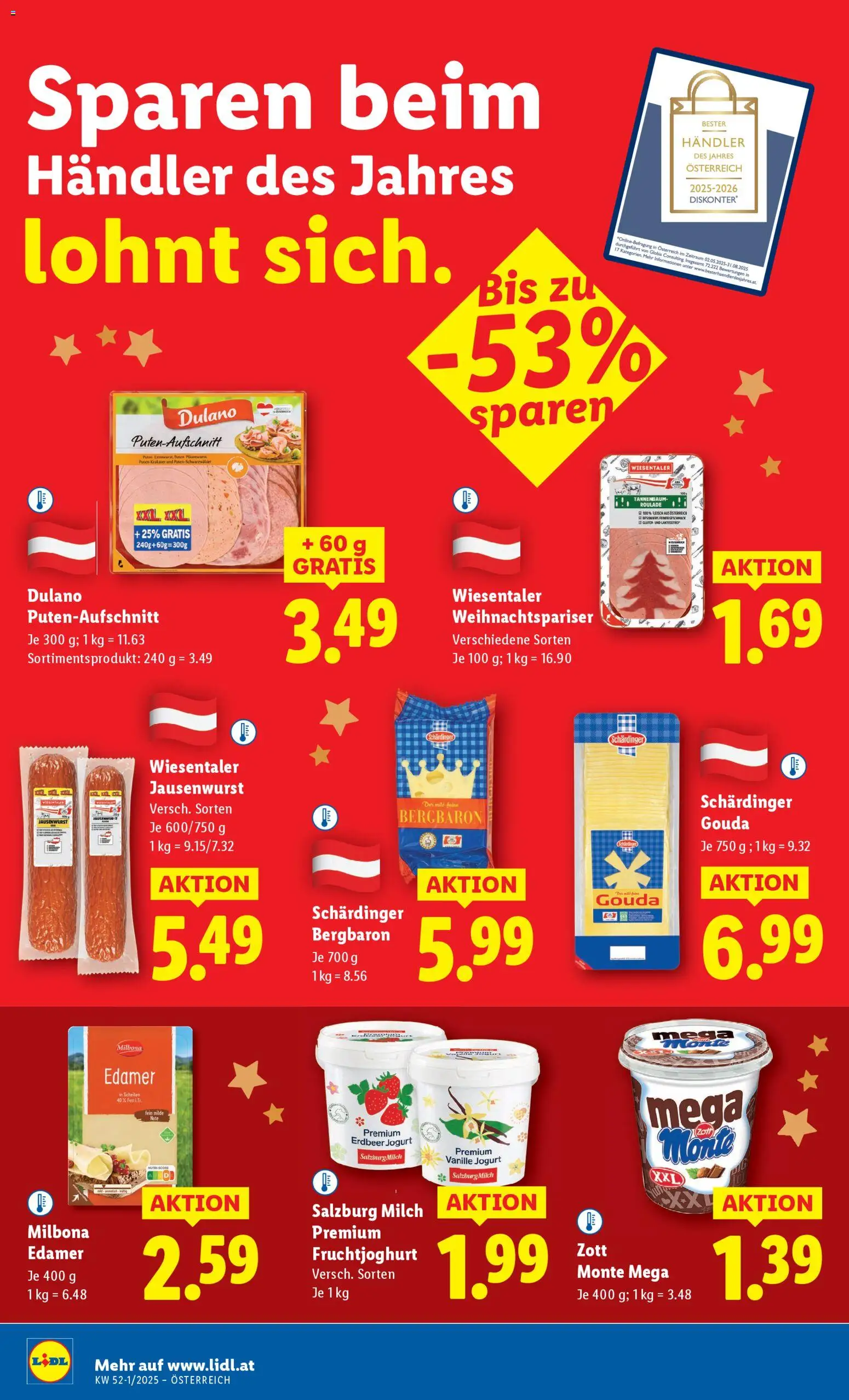 Lidl Flugblatt gültig ab 18.12.2025 | Seite: 46 | Produkte: Milch
