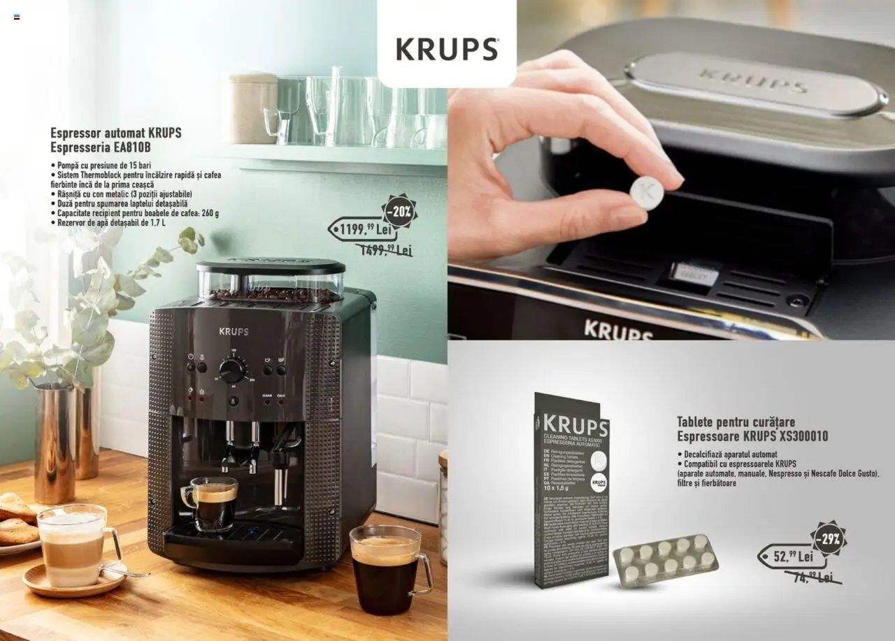 Carrefour catalog - Inovaţie și performanţă pentru casa ta – valabil de la 15.08.2025 | Pagină: 2 | Produse: Espressor, Cafea, Apă