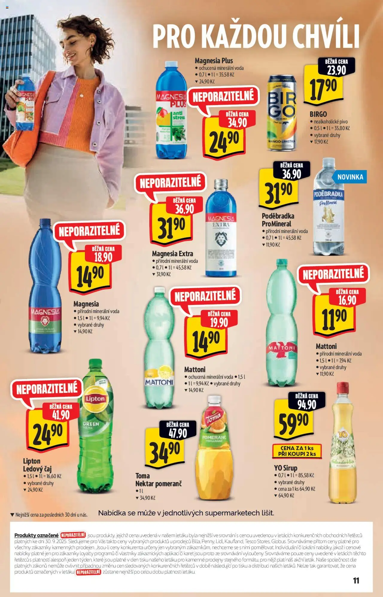 Albert katalog - Supermarket od 08.10.2025 | Strana: 11 | Produkty: Mango, Pivo, Yo sirup, Ledový čaj