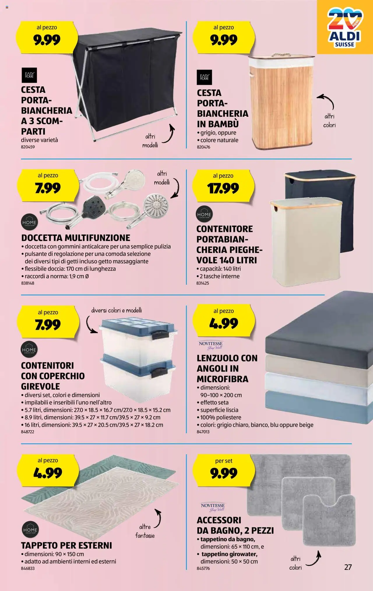 Aldi Volantino ab 21.08.2025 | Seite: 28 | Produkte: Tasche
