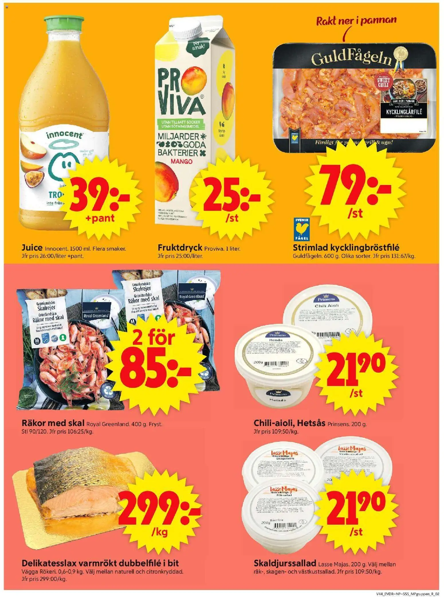ICA Supermarket reklamblad aktuell från 27.10.2025 | Sida: 11 | Produkter: Chili, Juice, Passionsfrukt, Mango