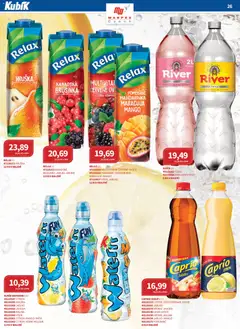 Náhled letáku Kubík leták - Velkoobchod 03/2026 od 01.03.2026 | Strana: 26 | Produkty: Maracuja, Mango, Tonic Water, Tonic