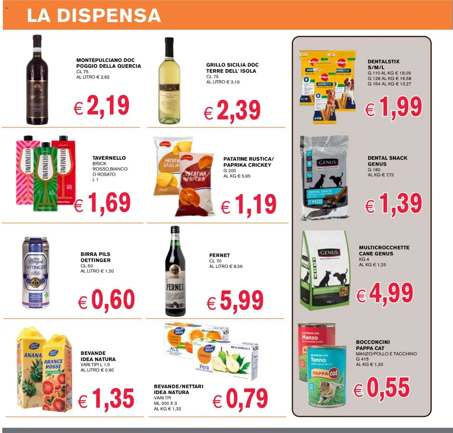 Volantino Coal del 22.01.2026 | Pagina: 10 | Prodotti: Birra, Arance, Manzo, Tacchino