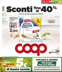 Anteprima del volantino COOP Genova catalogo valido a partire dal 02.10.2025