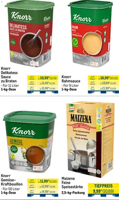 Metro Monats-Menü ab 01.03.2026 gültig | Seite: 11 | Produkte: Knorr, Gemüse